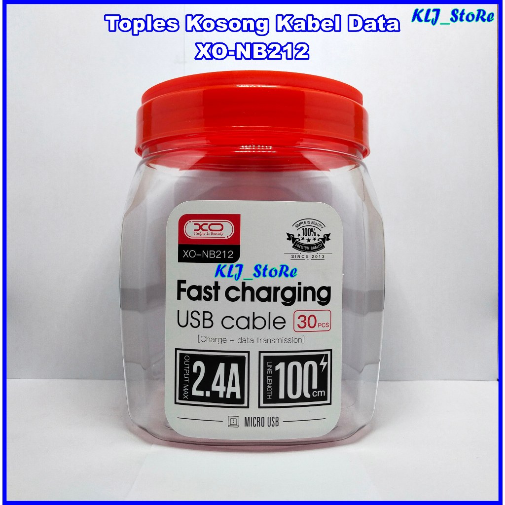 Toples Kosong Kabel Data XO-NB212 (M),XO-NB212 (C),XO-NB212 (L)