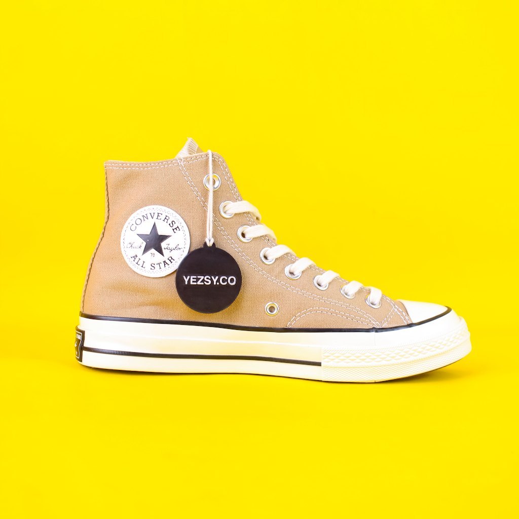 SNEAKERS CONVERSE CHUCK 70s HIGH MADNESS  'Nomad Khaki' ORIGINAL AUTHENTIC FREE KAOS KAKI DAN PAPERB