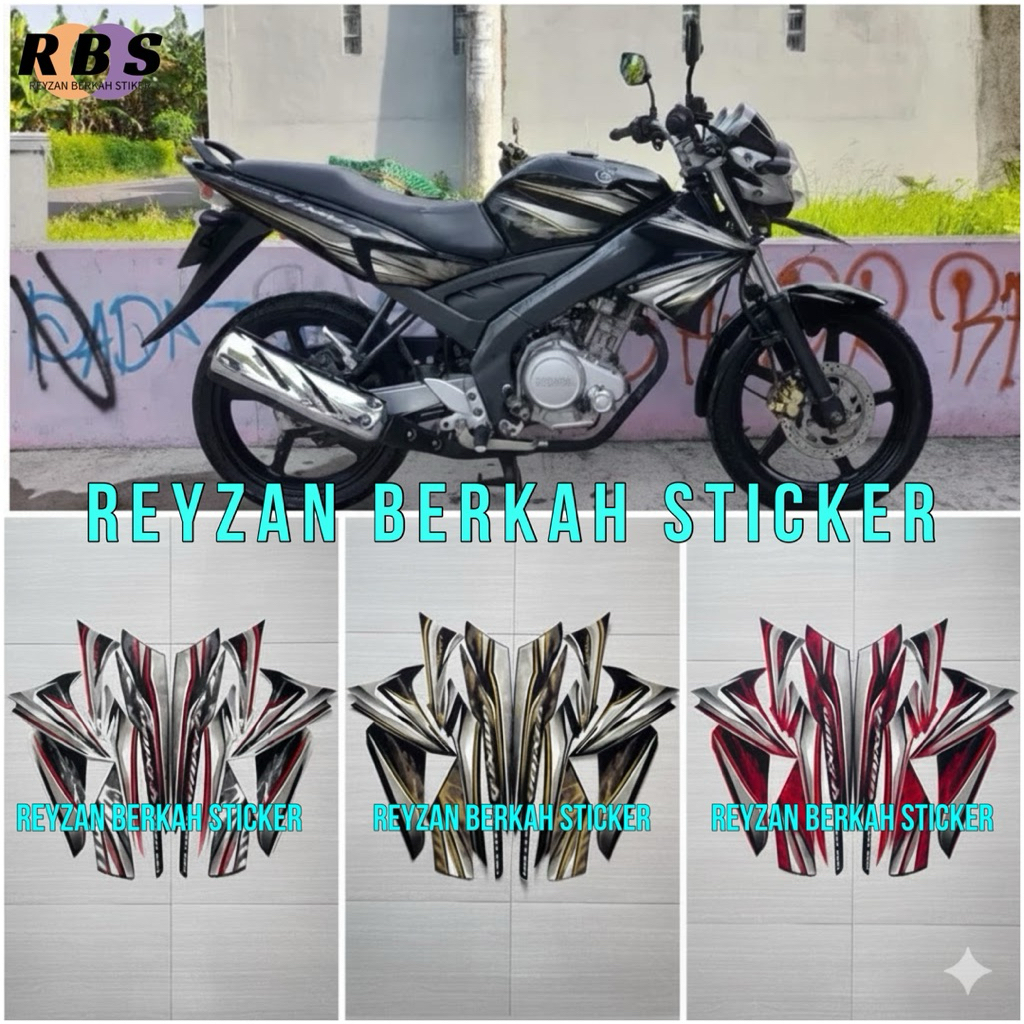 STIKER STRIPING LIS LES BODY MOTOR VIXION OLD 2011 2012