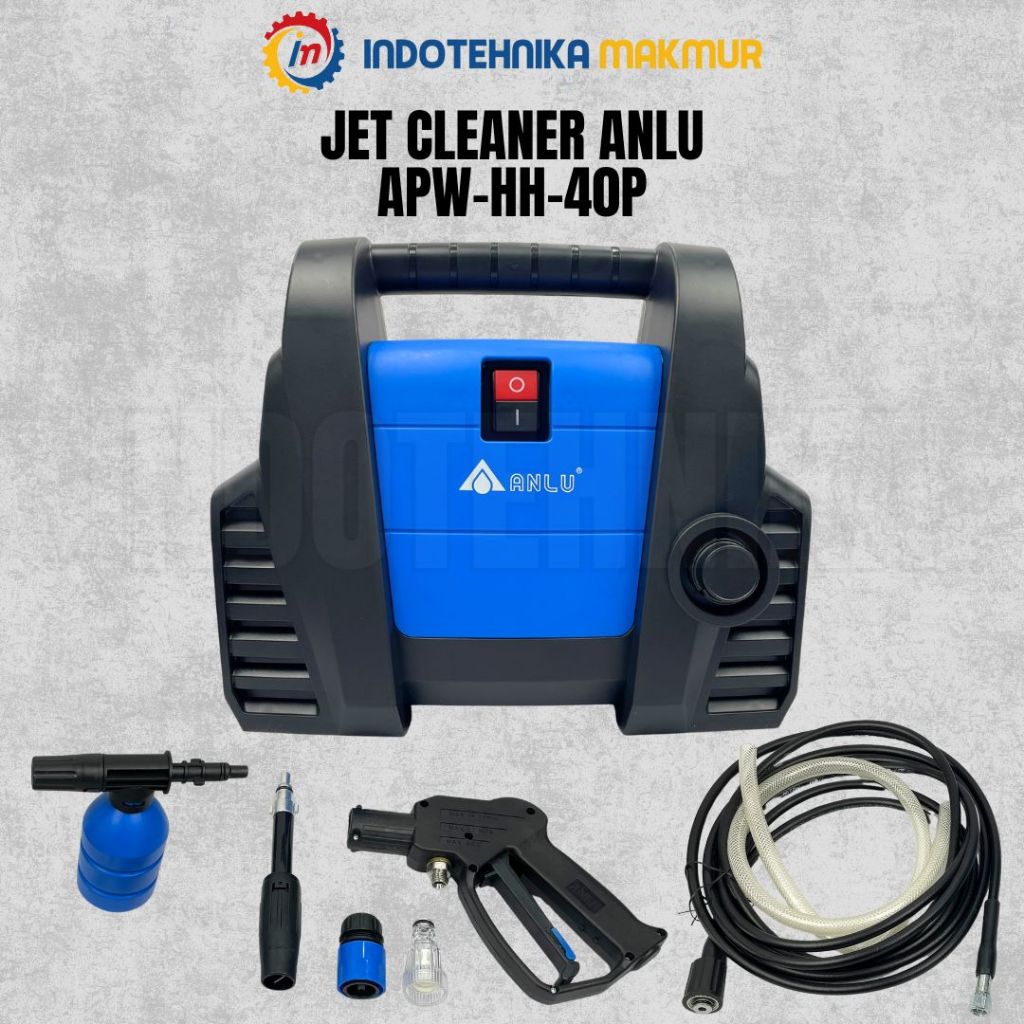 Jet Cleaner ANLU Motor Induksi Mesin Steam Cuci Mobil Motor AC High Pressure Cleaner