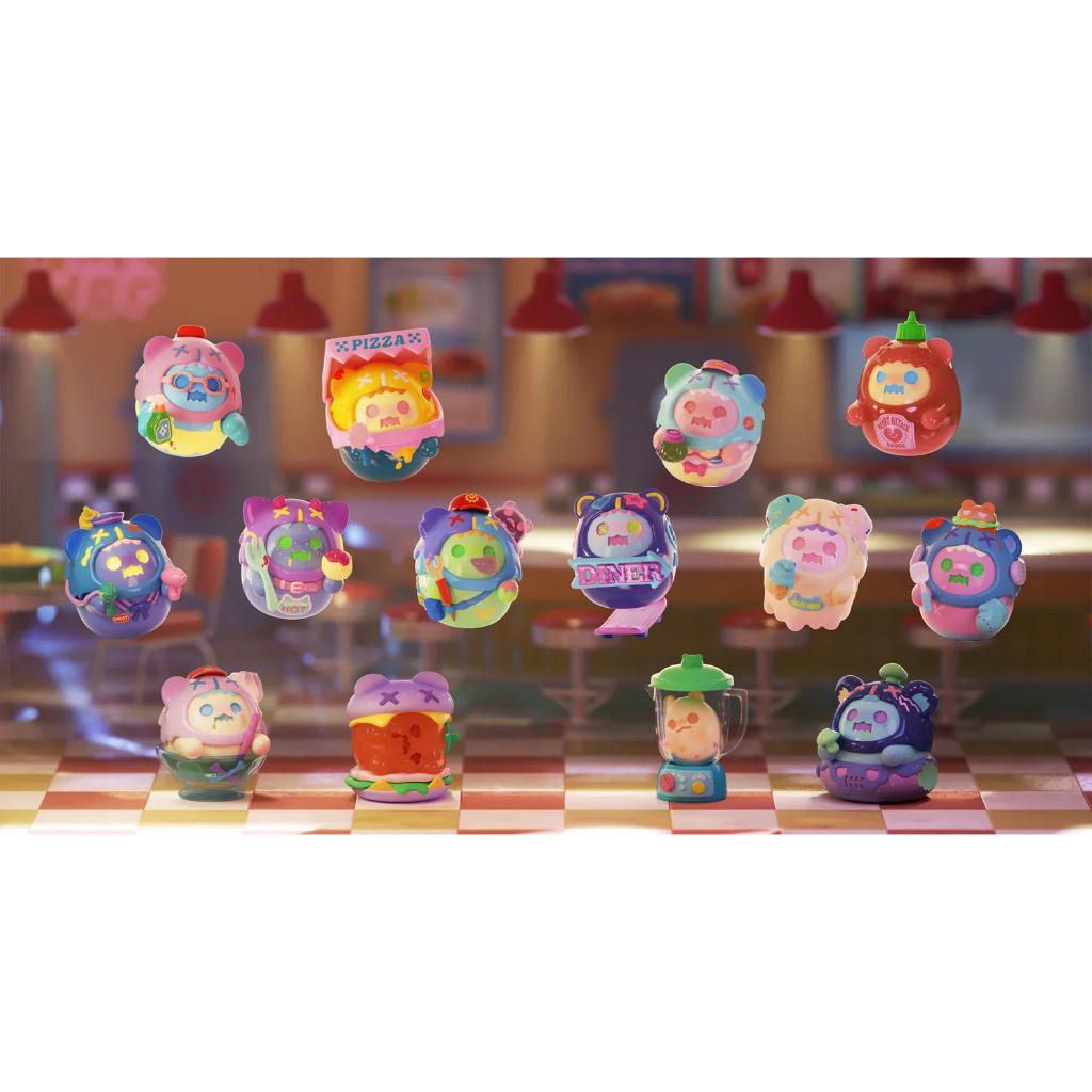 [PO PRE-ORDER] SELECTED Shinwoo Ghost Diner Series Blind Box Figure Original F.UN