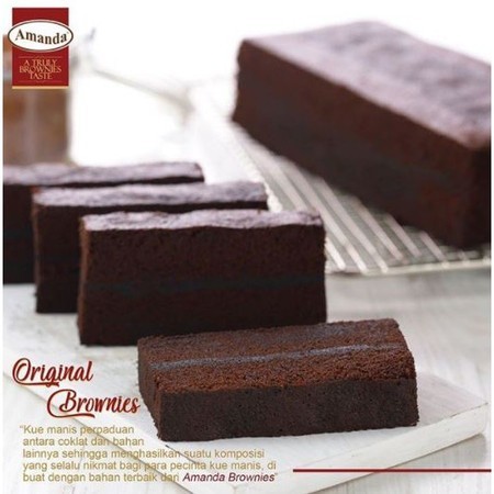 Brownies Amanda Medan - Brownies Orginal Ready Instan Cod Fresh