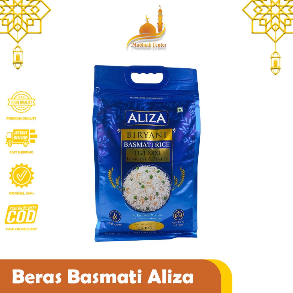 Beras Basmati Aliza 5kg Untuk Nasi Kebuli