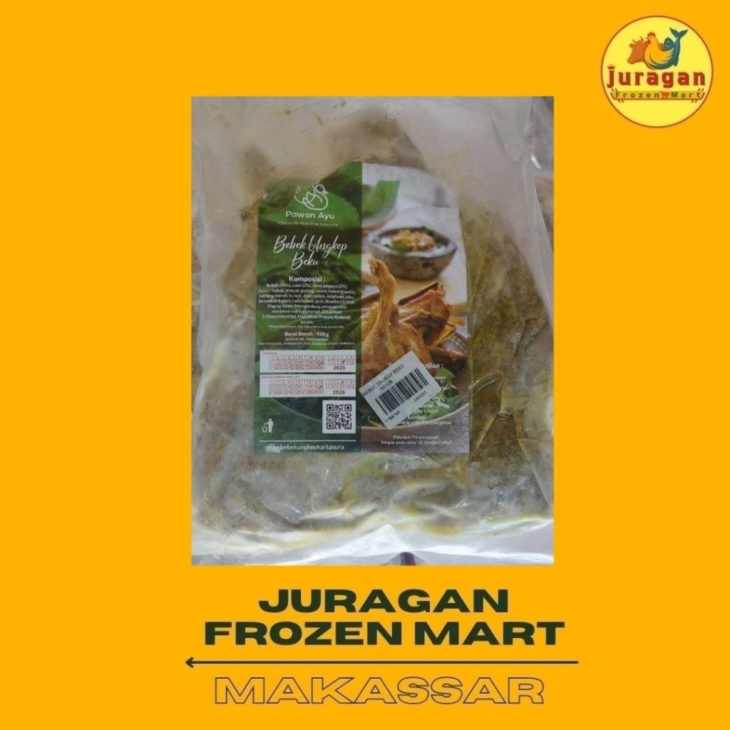 BEBEK UNGKEP BEKU 950g