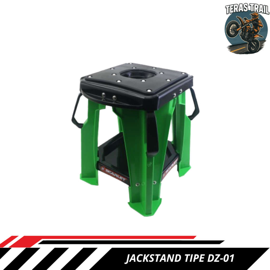 Jack Stand Trail Scarlet Original Pedok Supermotor Klx Crf Wr Dtracter supermoto trail cross jack st