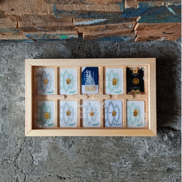 Kotak Mahar Custom 10 Logam Mulia