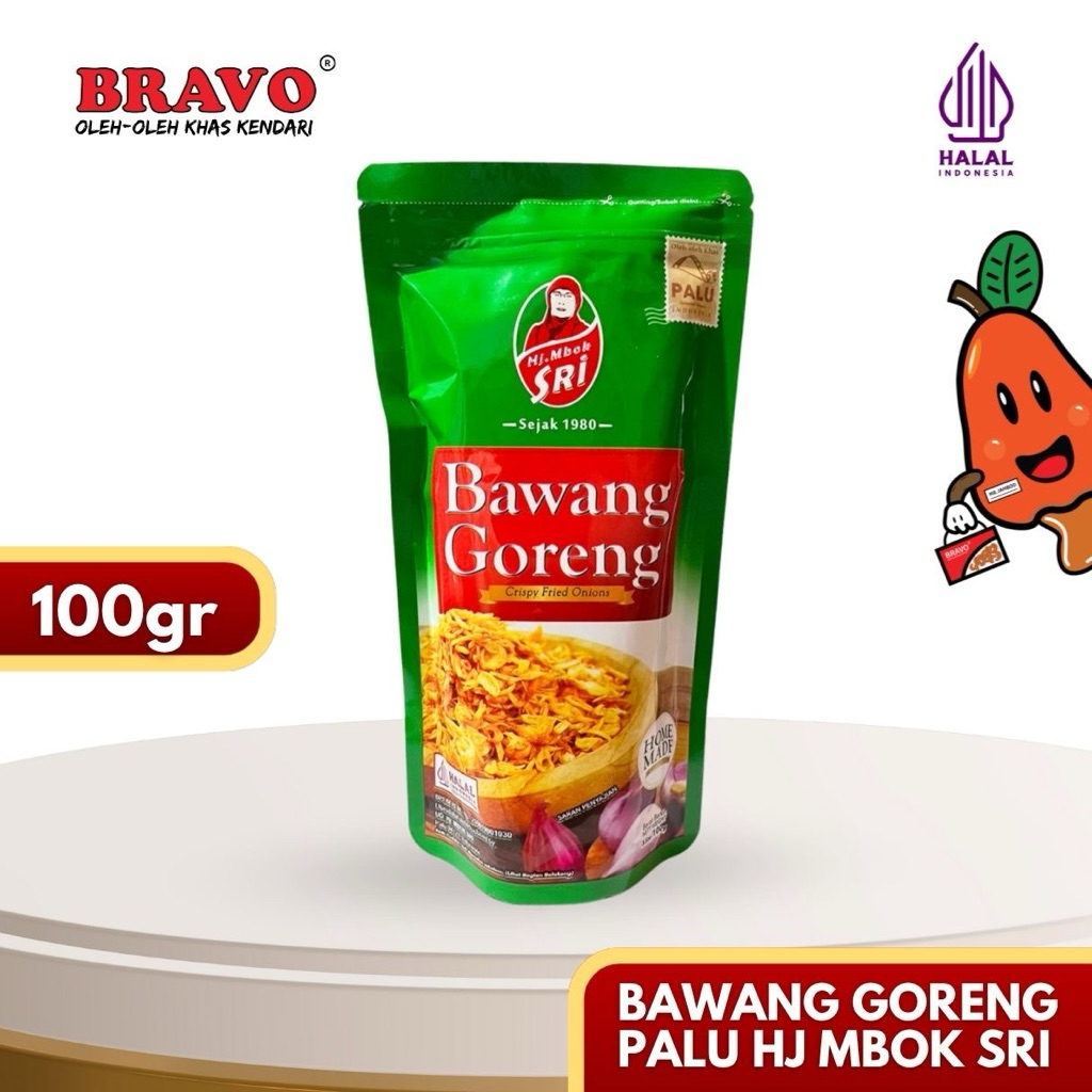 BAWANG GORENG PALU Hj Mbok Sri