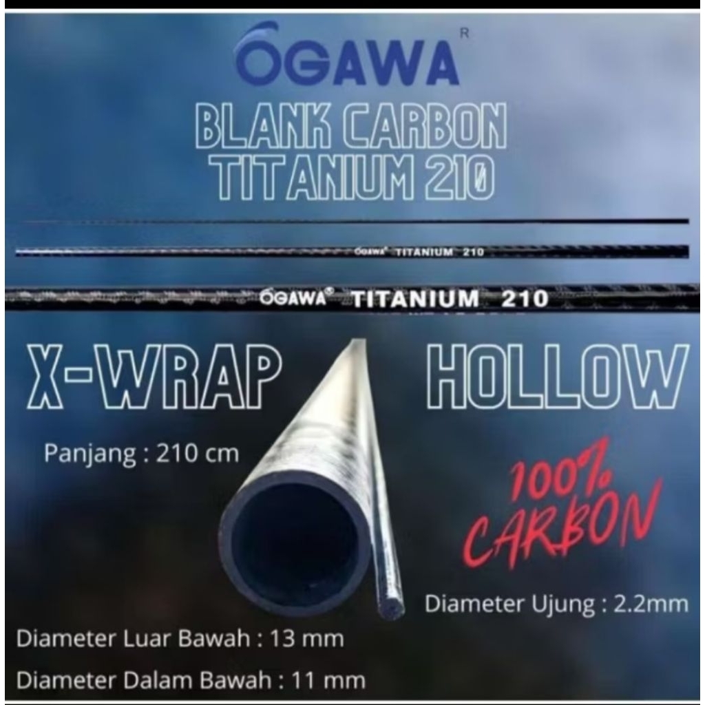 BLANK OGAWA TITANIUM 210CM