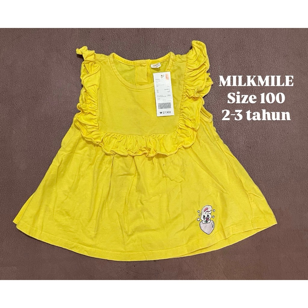 Dress MILKMILE Anak Perempuan Usia 2-3 Tahun
