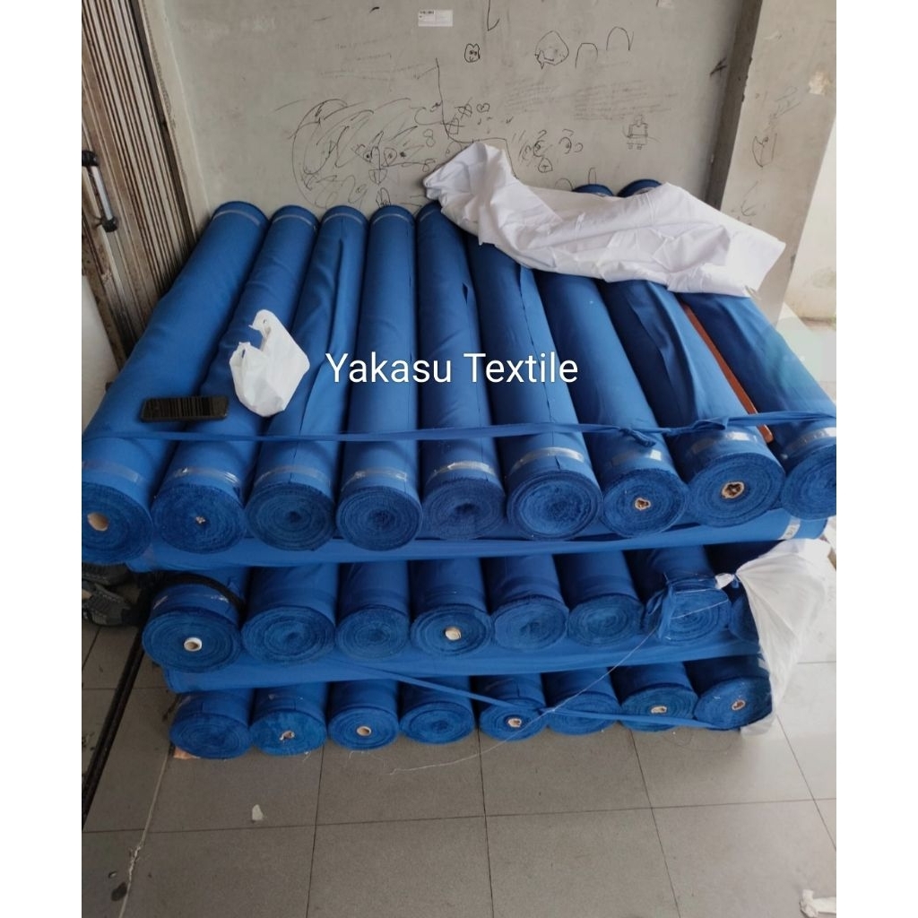 Bahan Kain Taslan Koting Balon 100% Waterproof