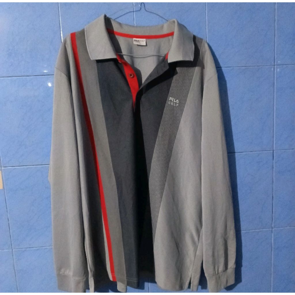 polo golf Fila golf lengan panjang
