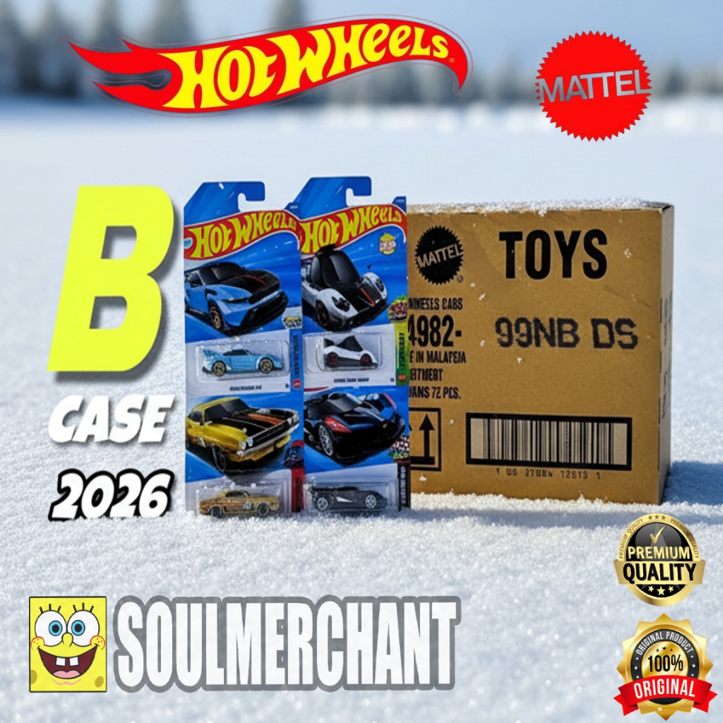 Hot Wheels Grosir Dus Karton Lot A B C D E F G H J K L M N P Q 2025 2026 Segel SNI Original