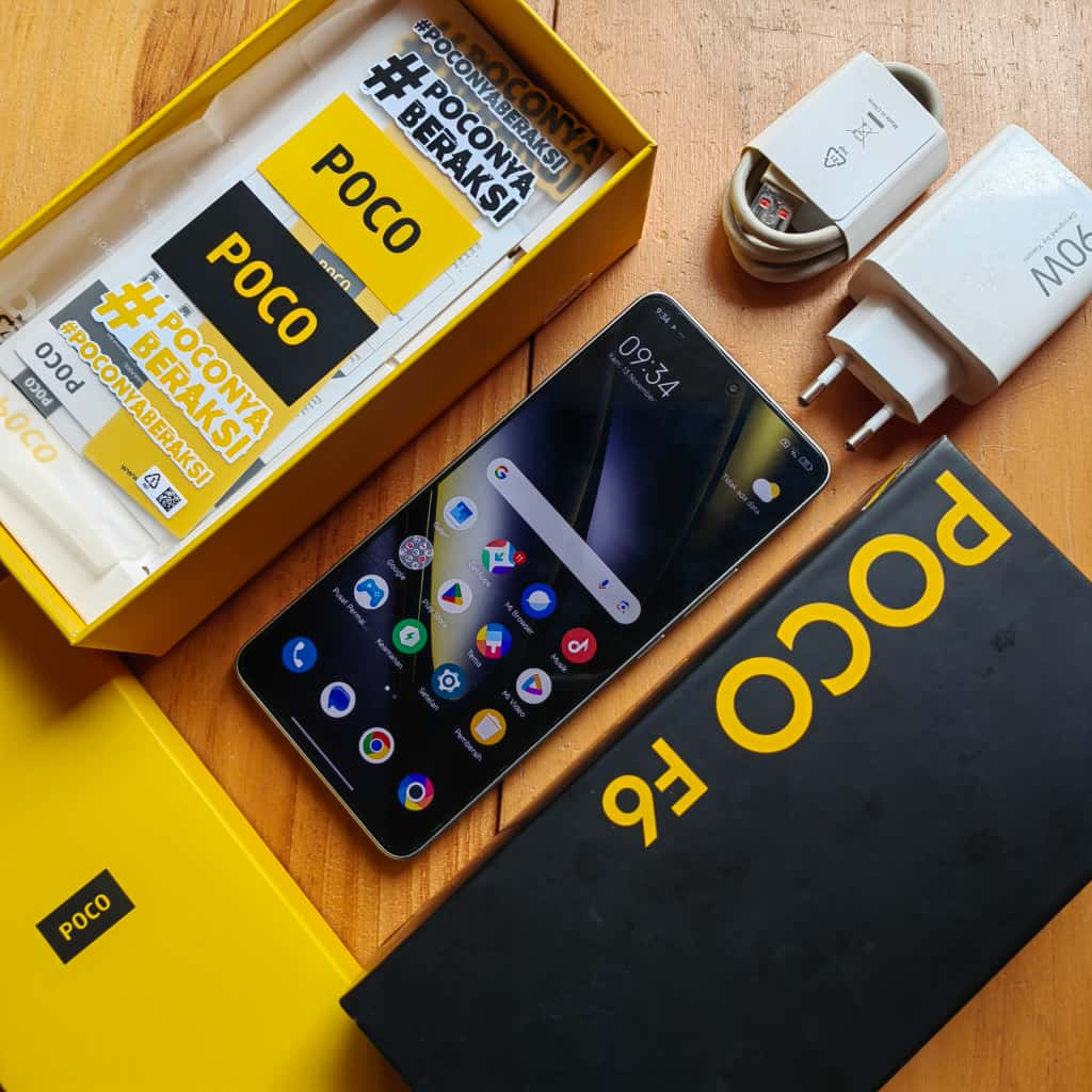 POCO F6 SECOND 12/512GB HANDPHONE SECOND HP SEKEN HP BEKAS HP MURAH