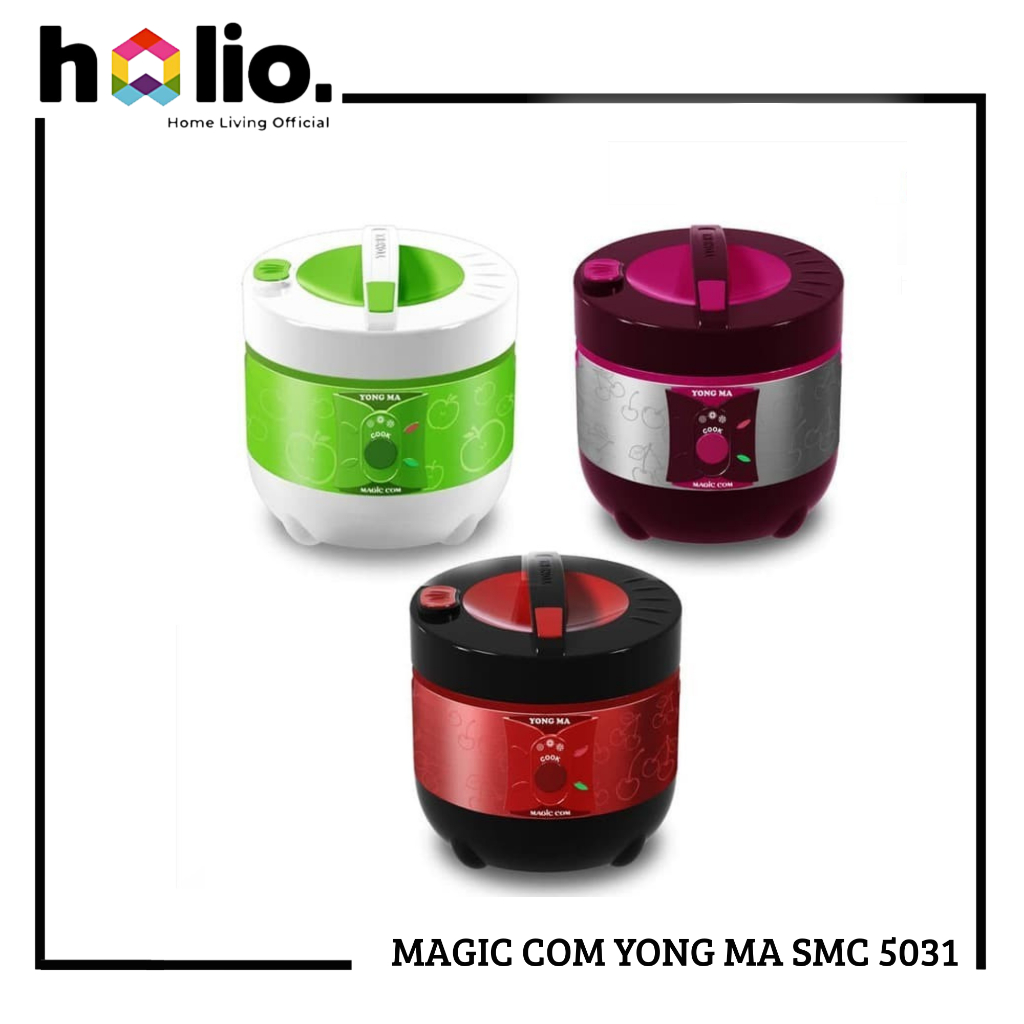 Holio Rice Cooker Magic Com Yong Ma YongMa SMC-5031 / SMC5031 / SMC 5031 kapasitas 1.3 Liter