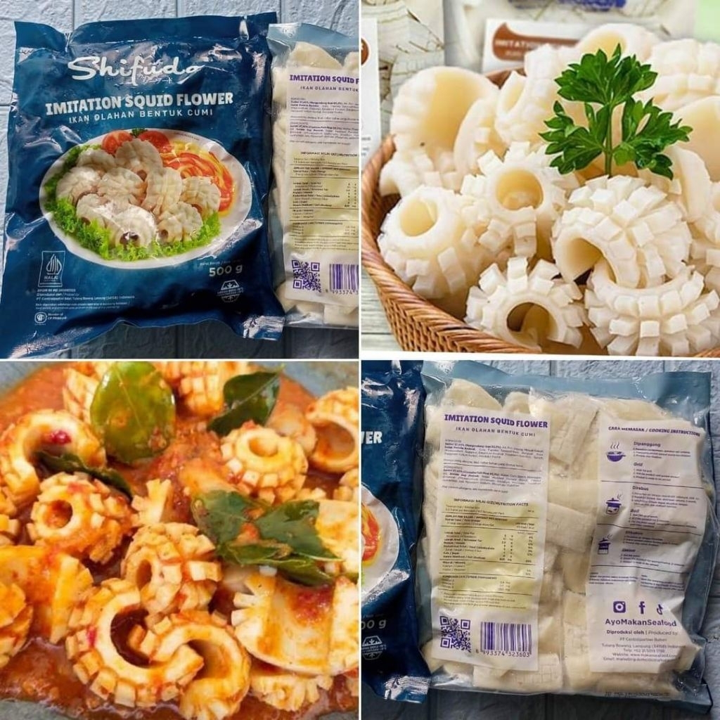 kembang cumi shifudo 500gr/ shifudo kembang cumi