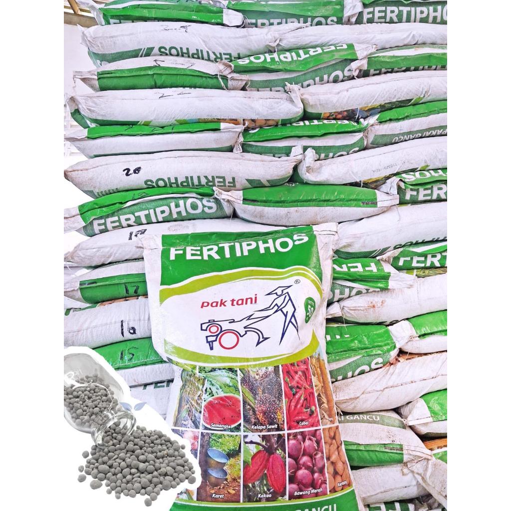 FERTIPHOS HIJAU 50kg (Gratis Kaos Di Dalam Kemasan)