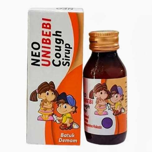Neo Unibebi Uni Baby Untuk Demam Batuk Flu Aman Sirup 60 ml
