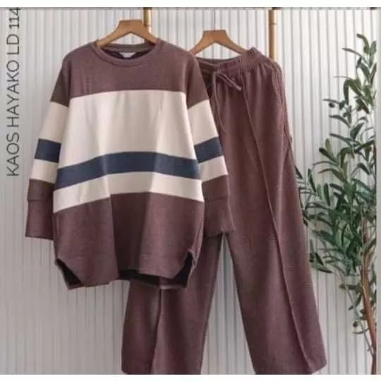 VIONI SET CRINGKEL AIRFLOW LD 110 / SETELAN KOMBINASI / ONE SET WANITA / SETELAN HAYOKO / SETELAN PO