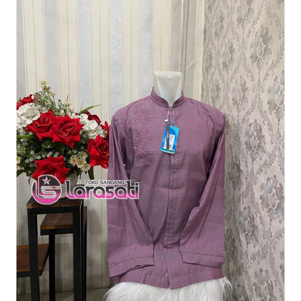 baju Koko merk Al-MIA MT Dubai lengan panjang warna terbaru