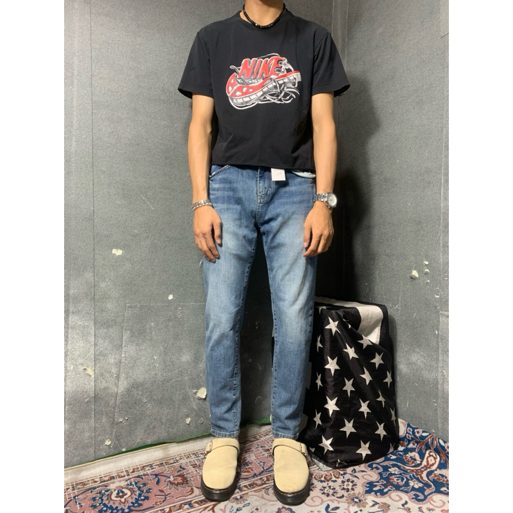 BLUE JEANS HALB KREIS SKINNY FIT