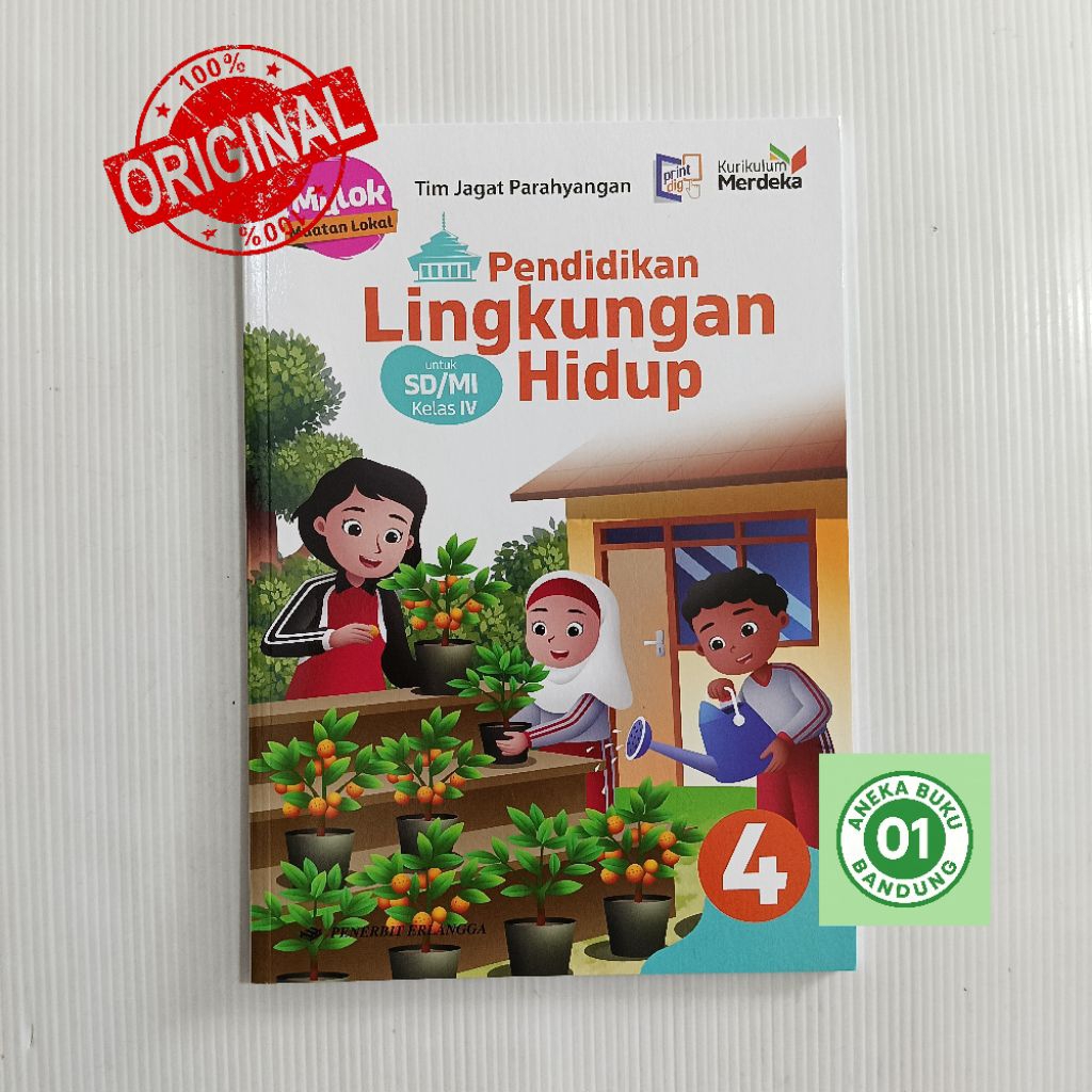 Plh Pendidikan Lingkungan Hidup Kelas 4 SD/MI Kurikulum Merdeka Erlangga