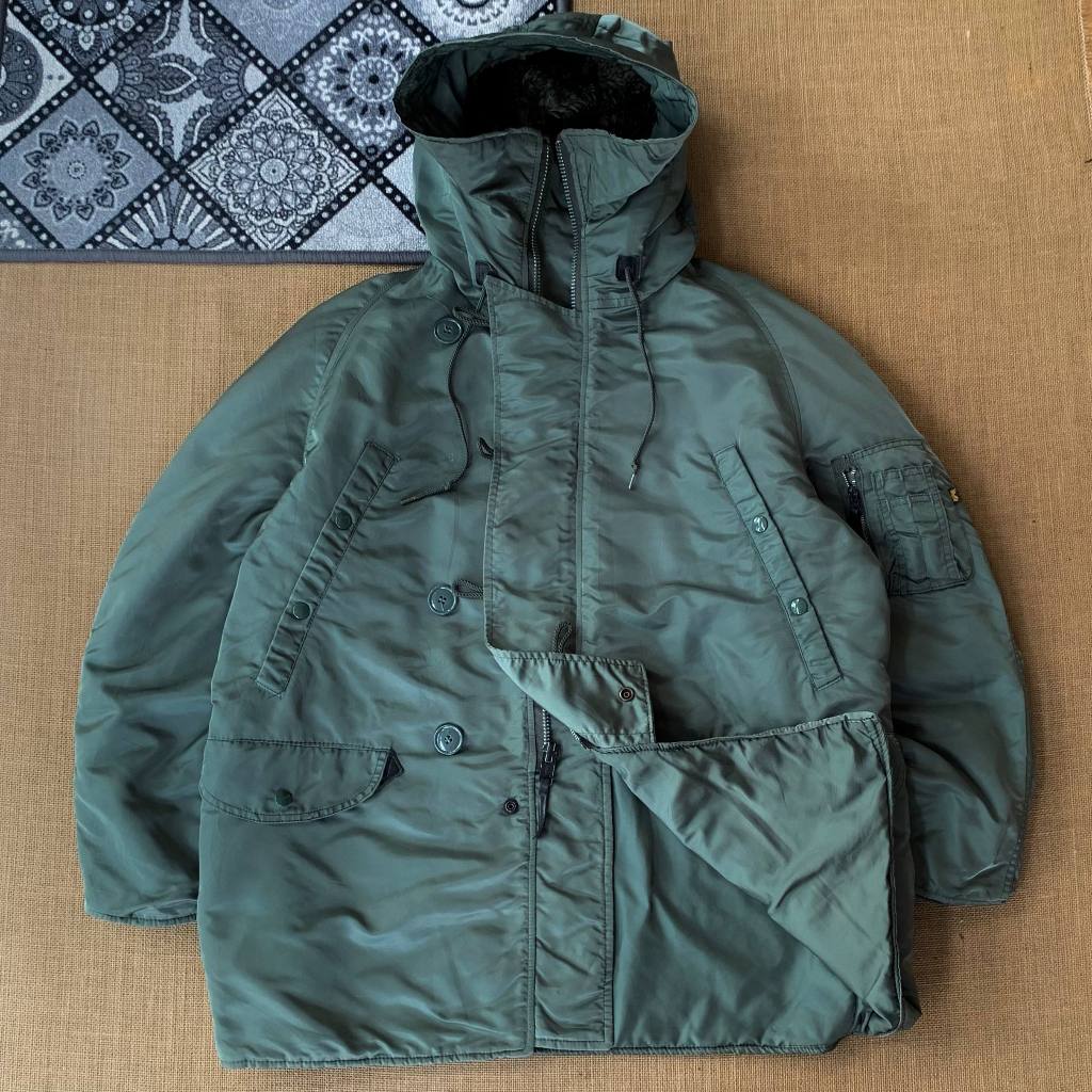 jaket N3b Alpha Industries size M 100% original 141125H