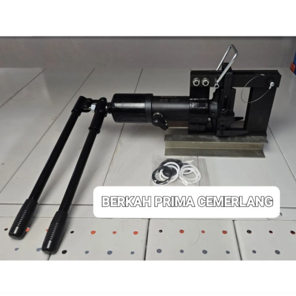 2in1 Heavy Duty 10mm Hydraulic Busbar Bending Manual dan Electric ZCB-150D Bender Tekuk Penekuk Hidr