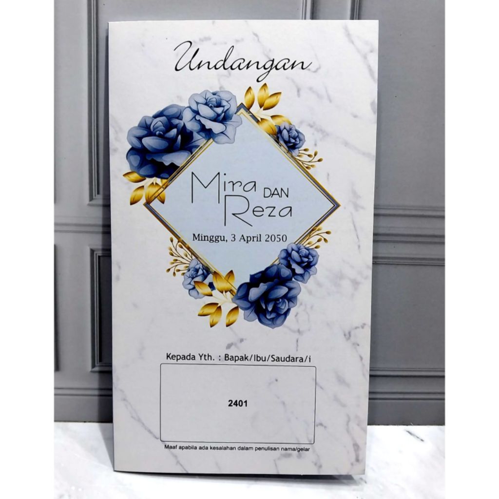 UNDANGAN NIKAH - ERBA 2401