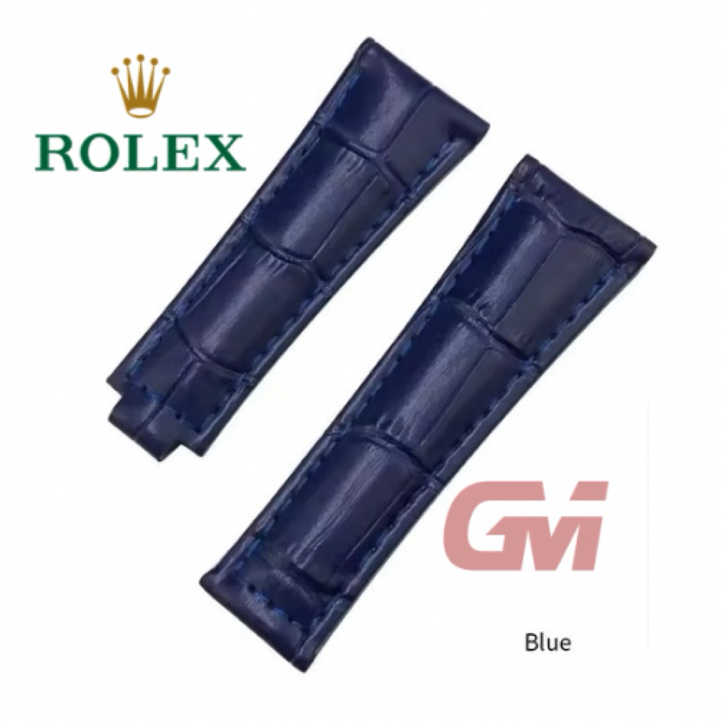 tali jam kulit Watchbands Bracelet Fit For Rolex Daytona Submariner Watch