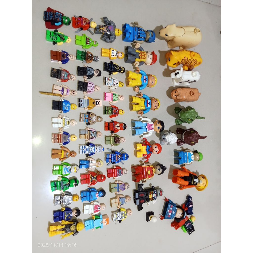 figure Lego campur ora ori kotor 57pcs borong ajh 228k