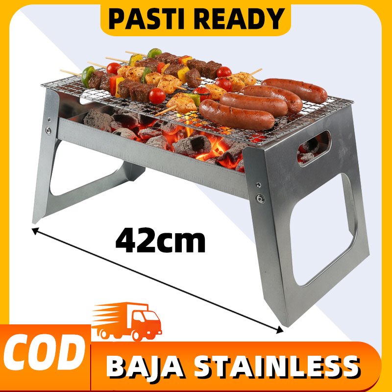 Alat Panggang Kompor Gas - Panggangan Pemanggang Sate Dan Sosis Bakar Alat panggangan ikan sosis aya