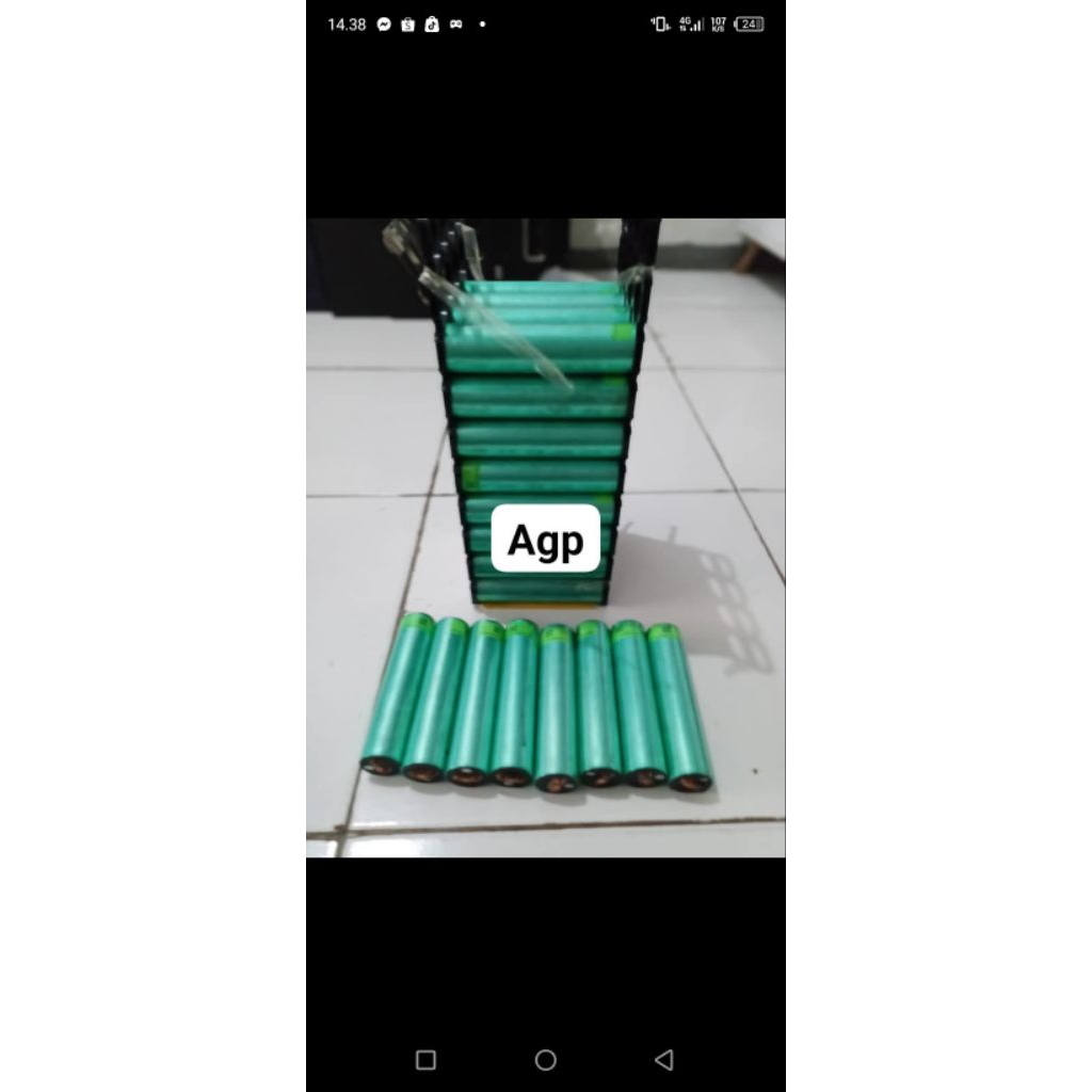 lifepo4 12.5ah 3.2v lontong ijo