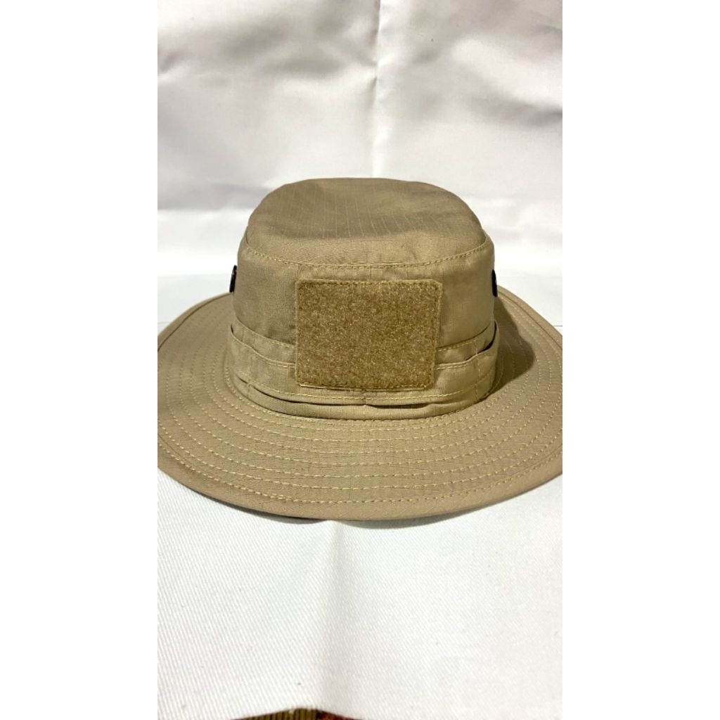 TOPI RIMBA TACTICAL CREAM | TOPI RIMBA OUTDOOR | TOPI HAT RIMBA | TOPI RIMBA | TOPI RIMBA TACTICAL F