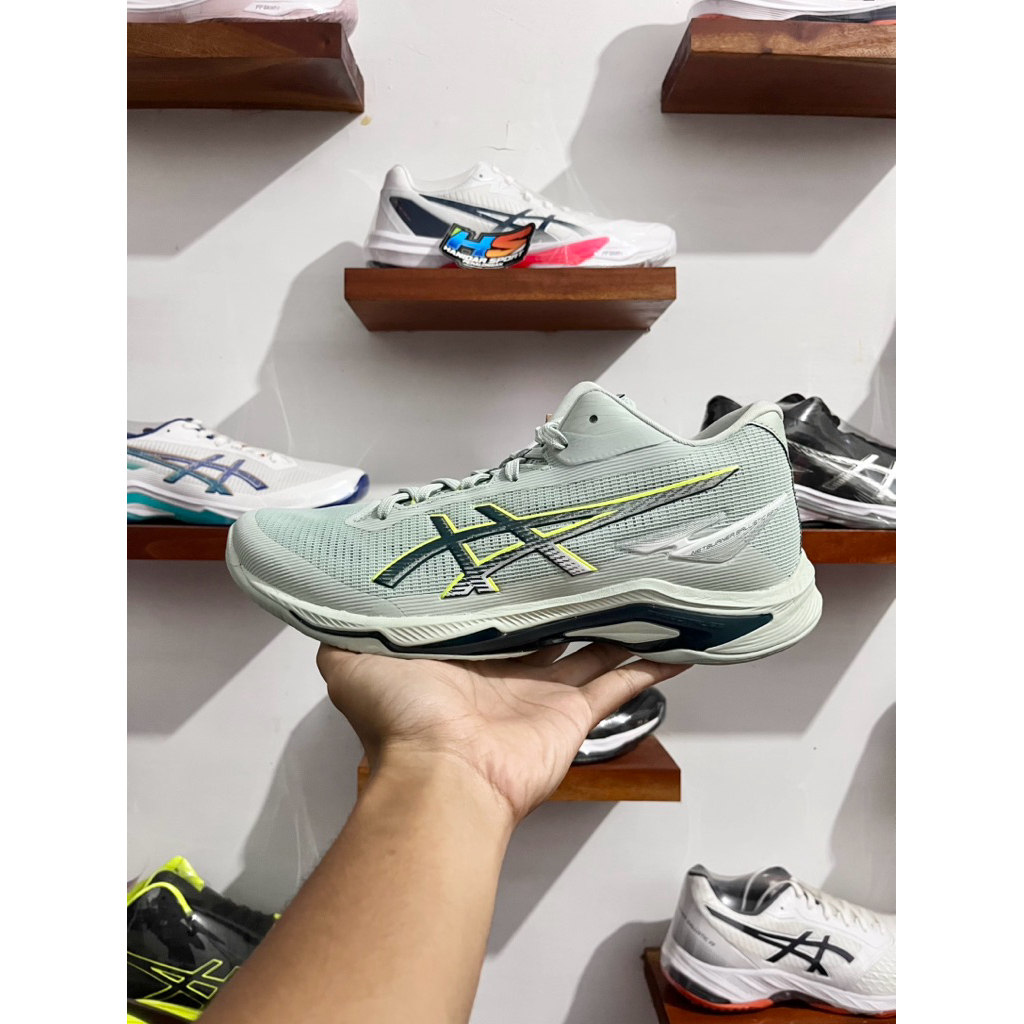 Asics Netburner Ballistic FF MT 4 Original - Lichen Rock/Tranquil Teal