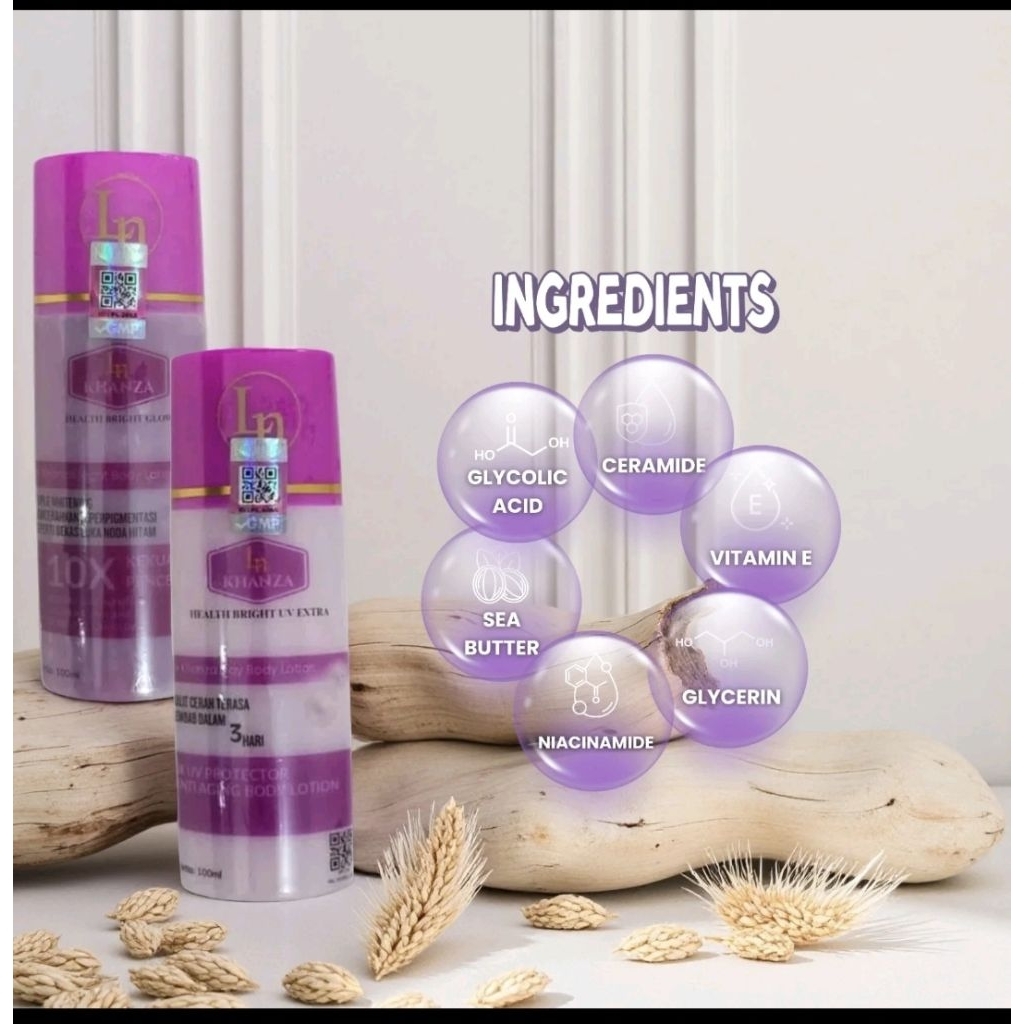 LOTION UNGU Paket Exfoilasi Dosting Bpom