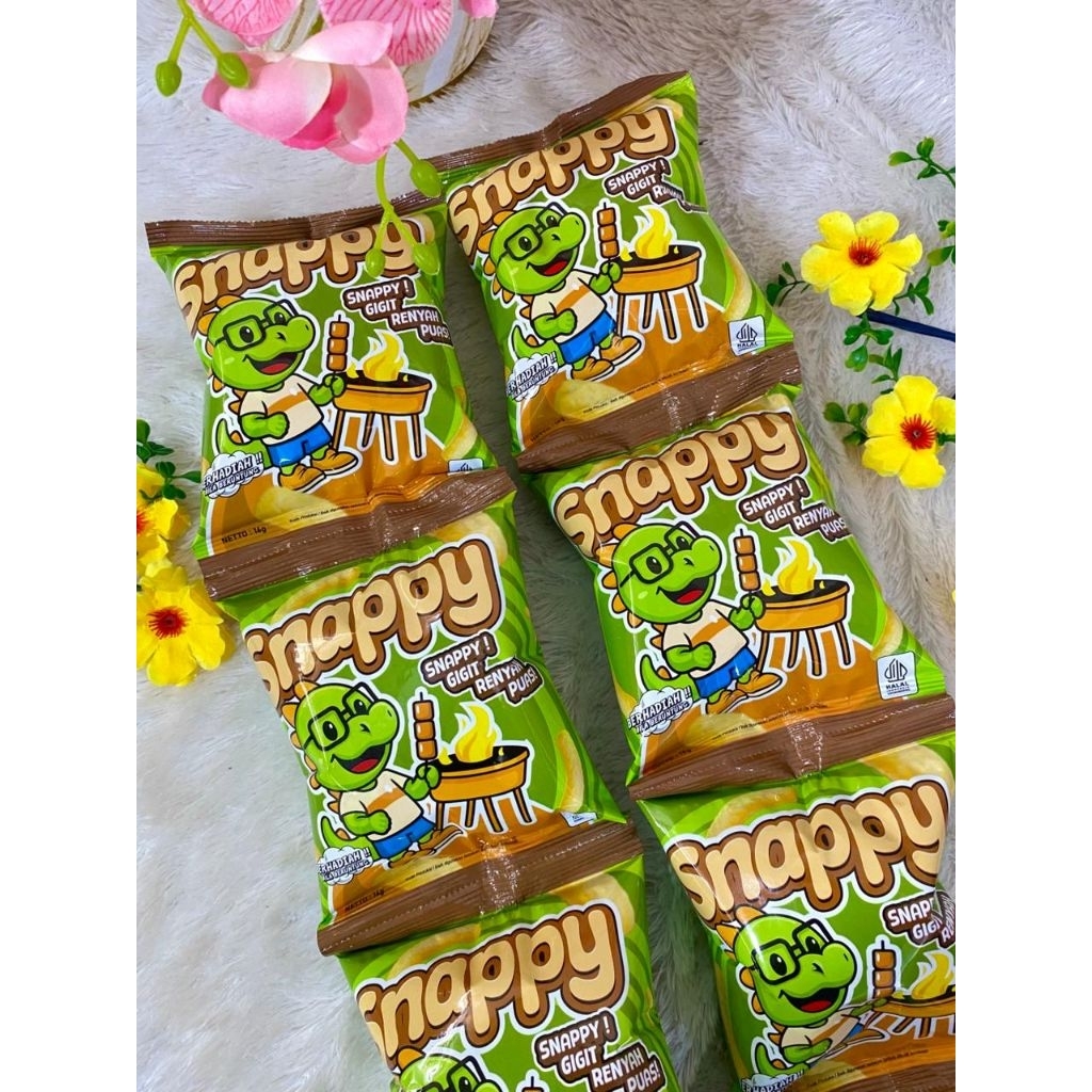 Jajan Berhadiah Snappy Harga 1 renteng. Jajan Cemilan Maima