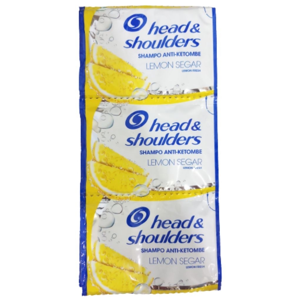 Shampo head and shoulders lemon / shampo head and shoulders sachet