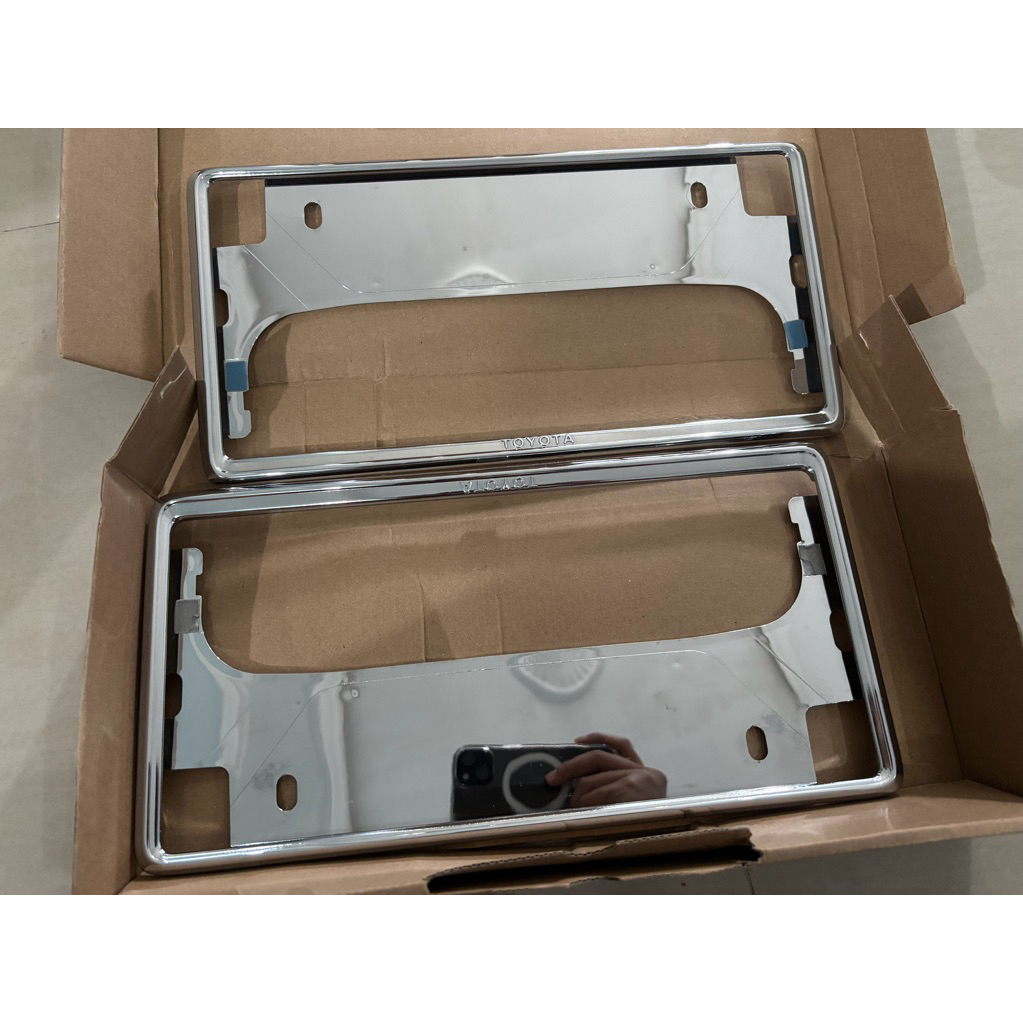Frame JDM Plat Nomor Mobil Toyota