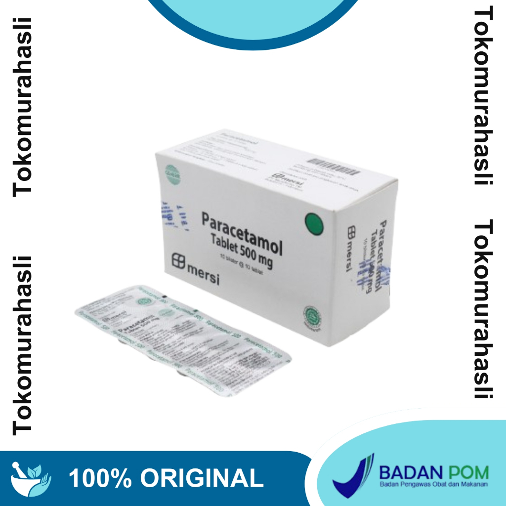 Paracetamol box mersi