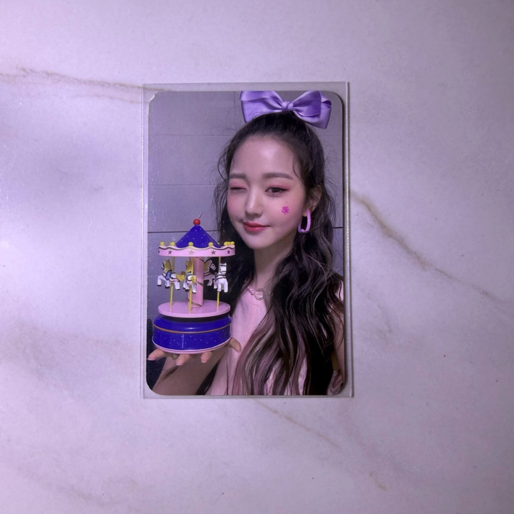 Official Photcard PC Wonyoung IZ*ONE IVE Wony Mainan Carousell