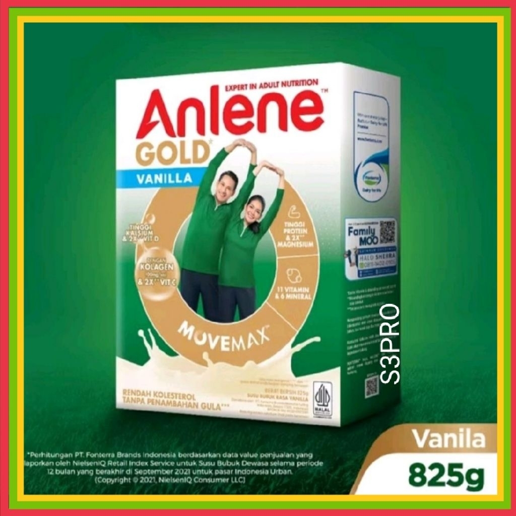 Anlene Gold Vanilla dulu Anlene Gold 5X / Anlene Gold Plus