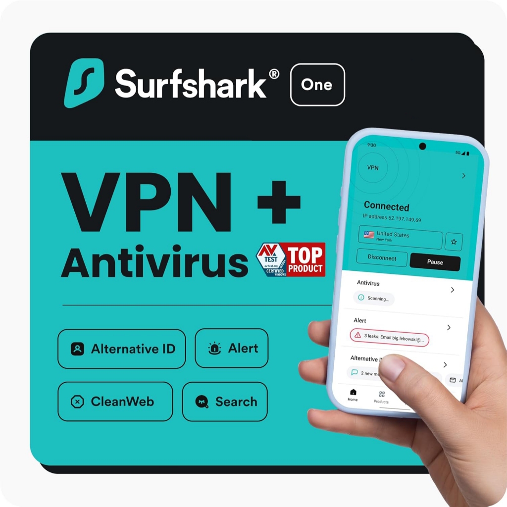 Surfshark VPN One - Original License