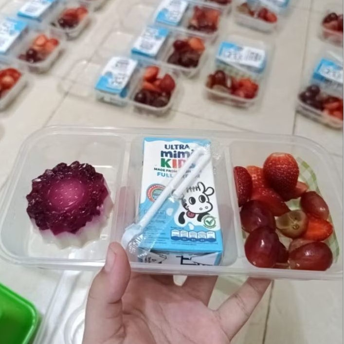 Max H-1 Parcel Bingkisan Hadiah Hampers Puding Buah Snack Sehat Mini Ultah Ulang Tahun Anak