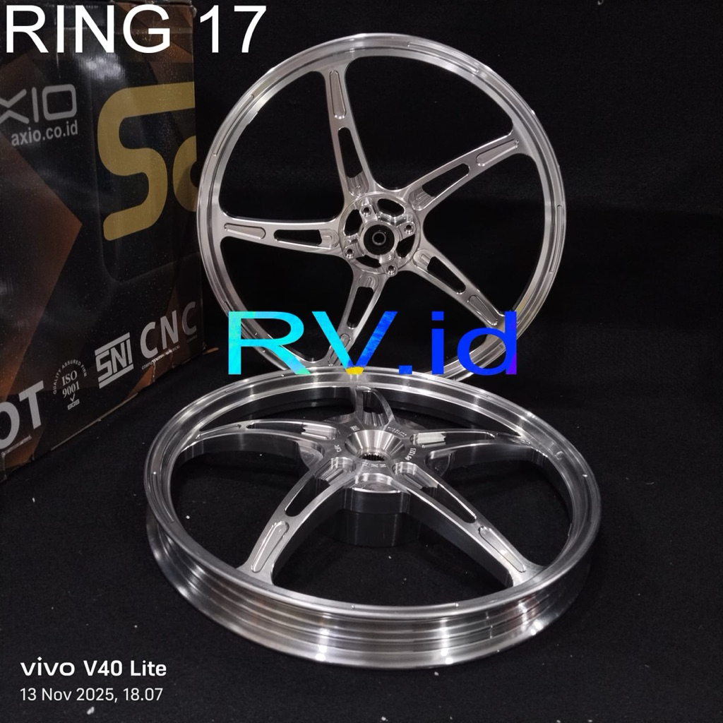 VELG AXIO RACING BINTANG LAUT 140x17 160x17 BEAT SCOOPY GENIO SPACY VARIO 110 VARIO 125 VARIO 150 MI