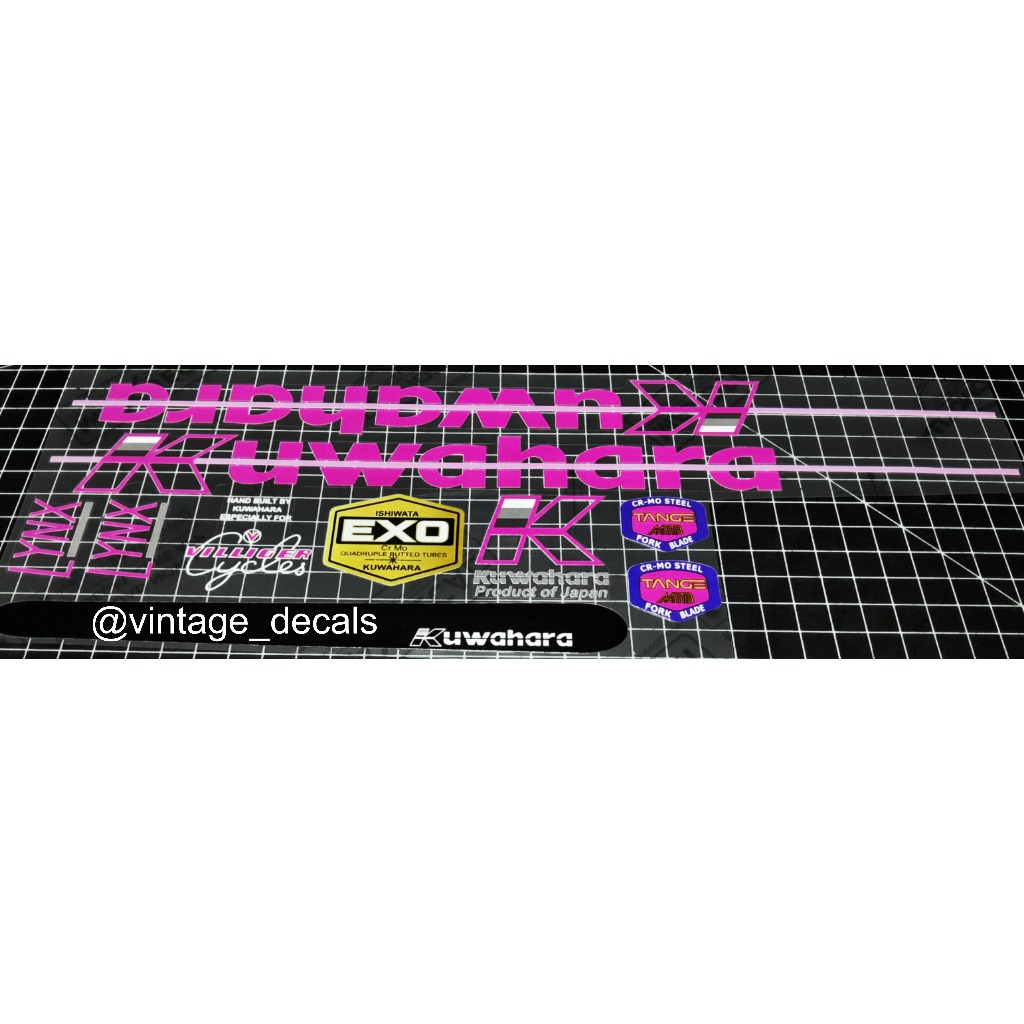 sticker decals replacement Kuwahara LYNX