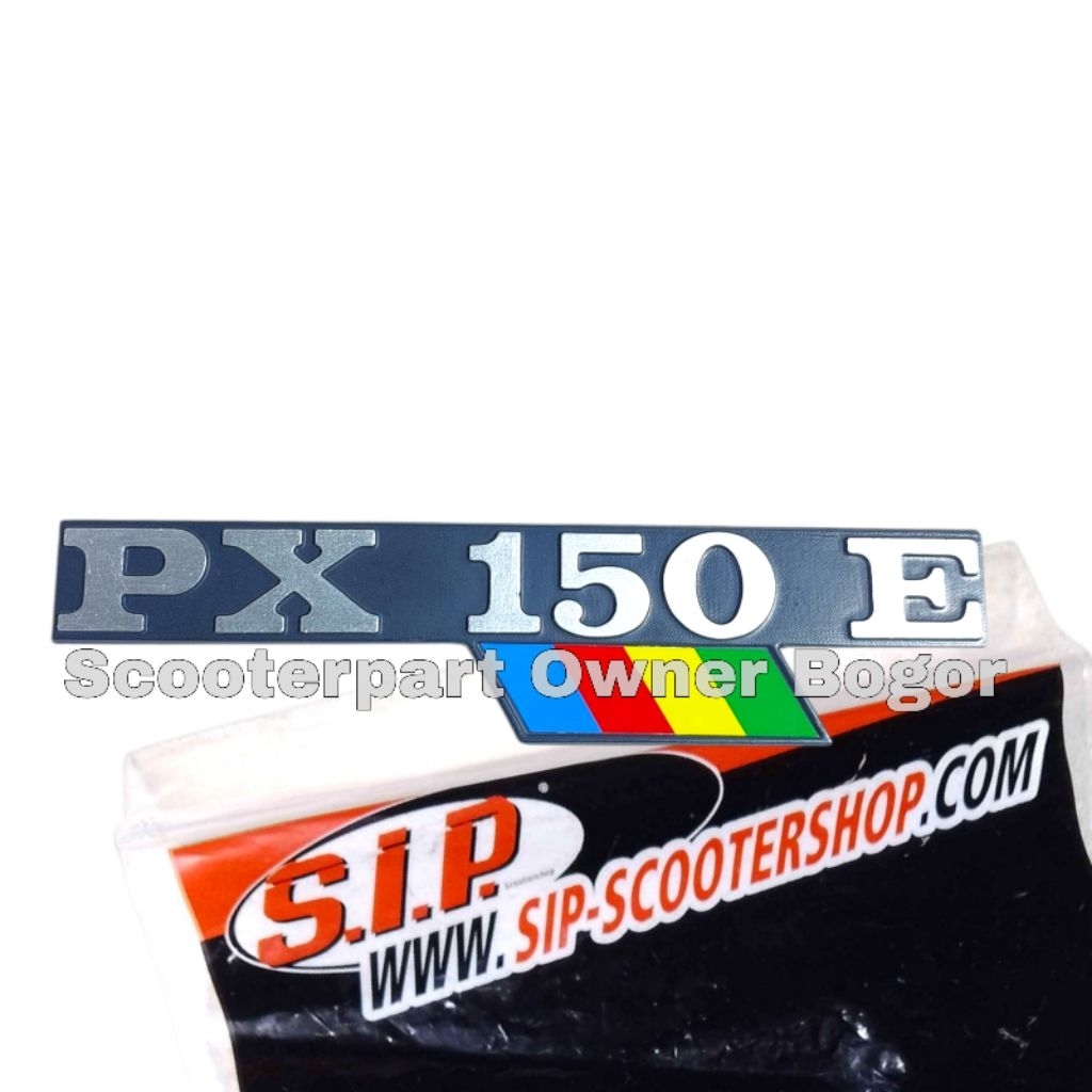 Emblem Tepong Samping PX150E SIP Original Vespa PX Arcobaleno Exclusive Excel PX150E
