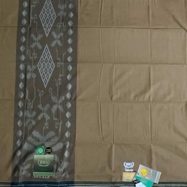 SARUNG BHS COSMO GOLD TAKMIR K26 PPF OLIVE MUDA