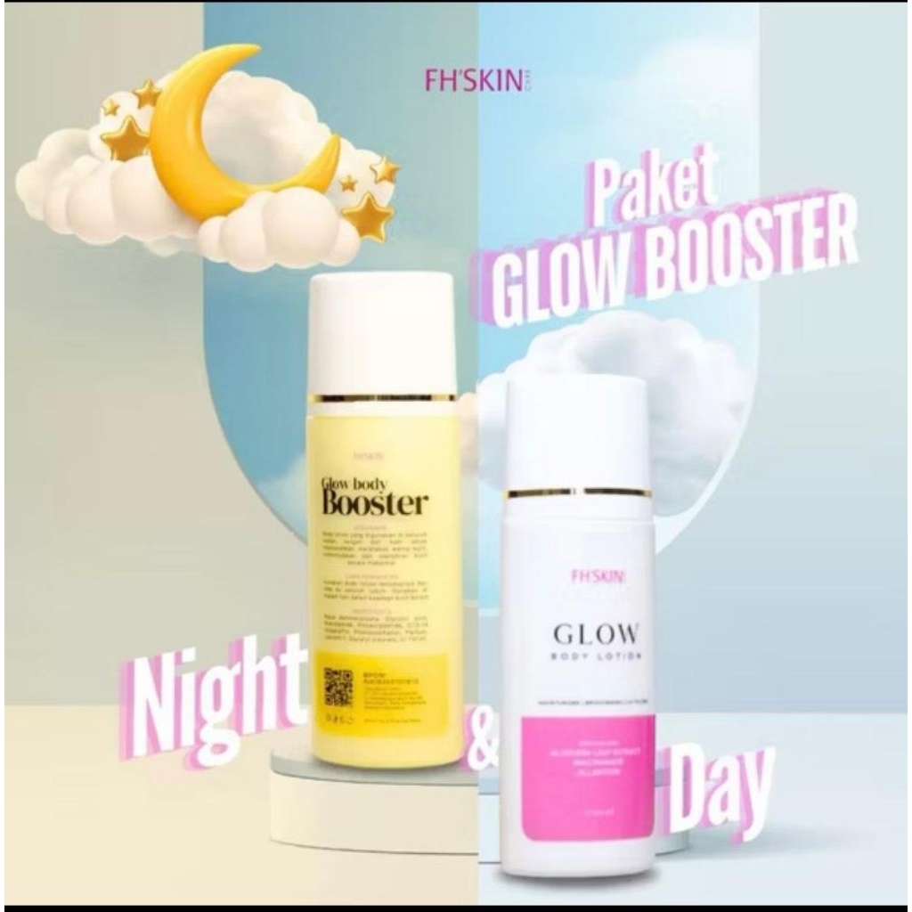 PAKET GLOW BOOSTER SKIN/LOTION PEMUTIH BADAN