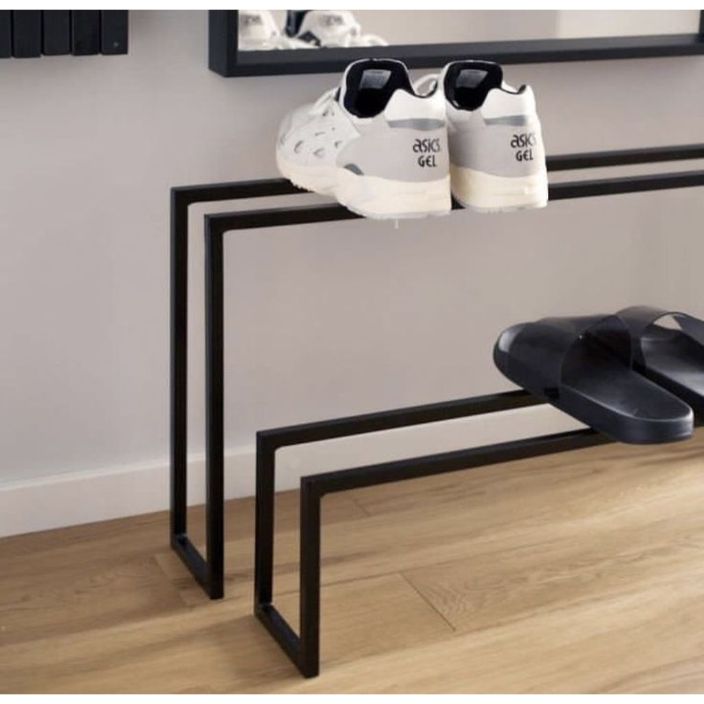 Rak Sepatu Minimalis Besi