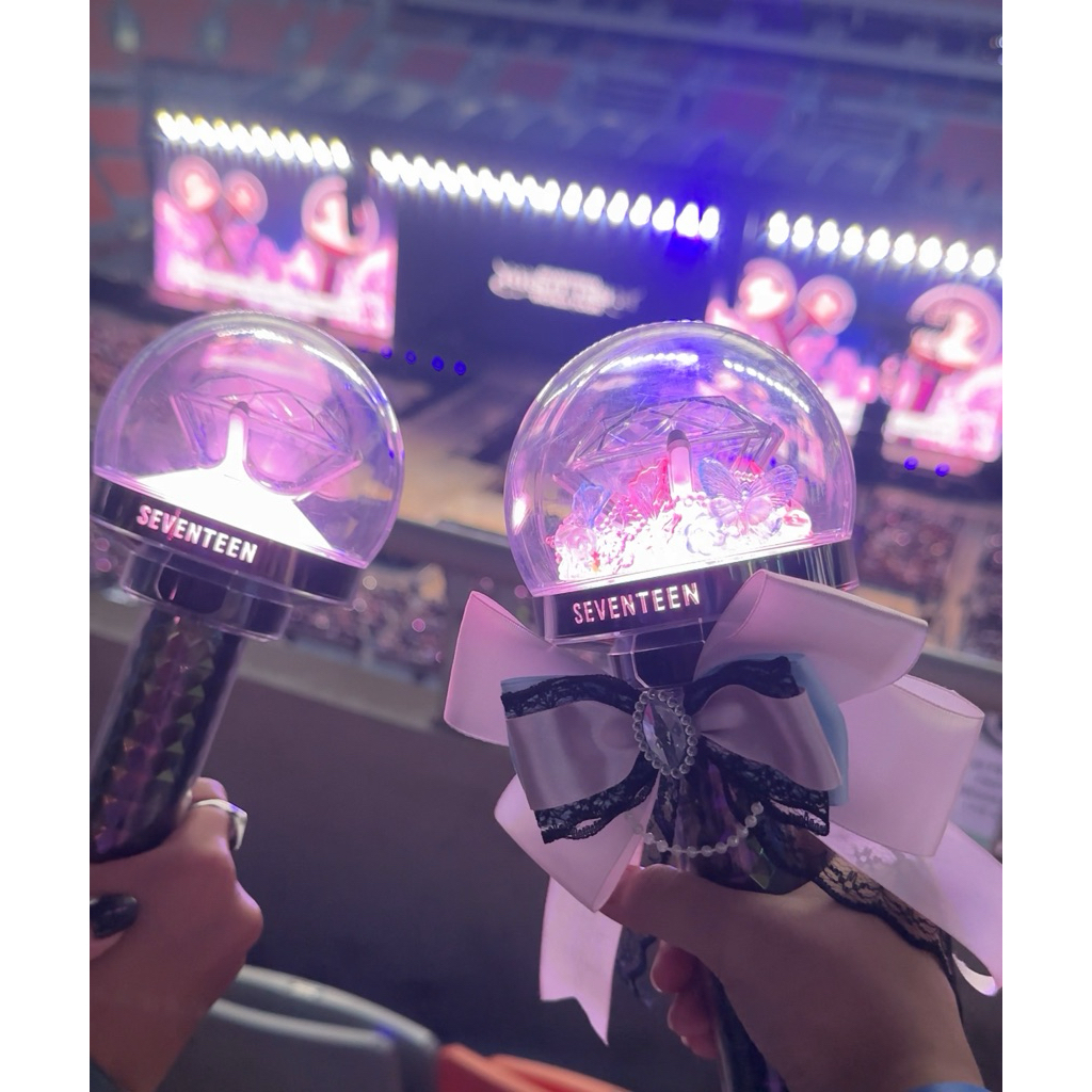 custom deco island for caratbong seventeen (decor lightstick)